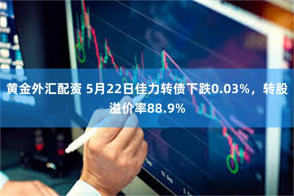 黄金外汇配资 5月22日佳力转债下跌0.03%，转股溢价率88.9%