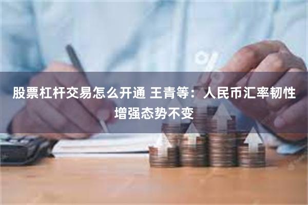 股票杠杆交易怎么开通 王青等：人民币汇率韧性增强态势不变